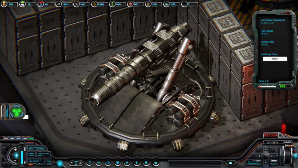 Nuclear Crawler — the crawler in a storm