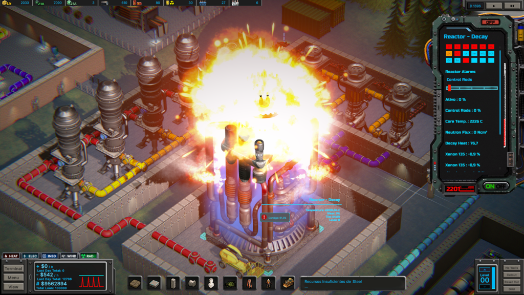 Nuclear Engineer Tycoon — reactor building