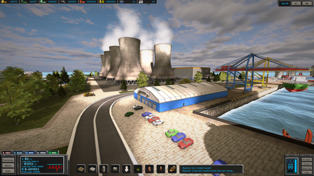 Nuclear Engineer Tycoon — island expansion